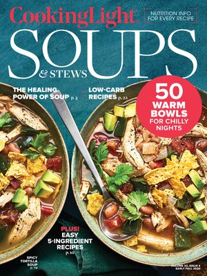 cover image of Cooking Light Soups &amp; Stew